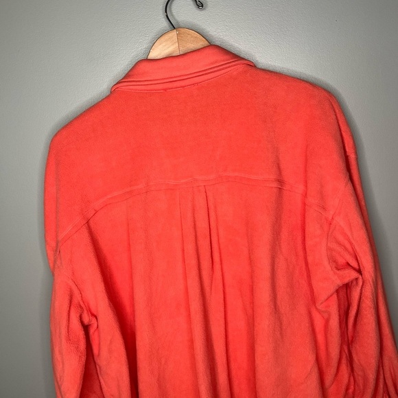 NWT La Miel Sunset Fleece Shacket - Coral - Picture 6 of 9